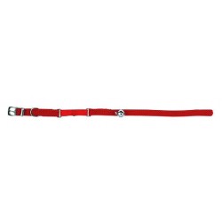 Collar Nailon Rojo - Longitud 30 cm